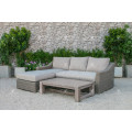 ALAND COLLECTION - New Design PE Wicker Rattan Outdoor Furniture Sofa L shape